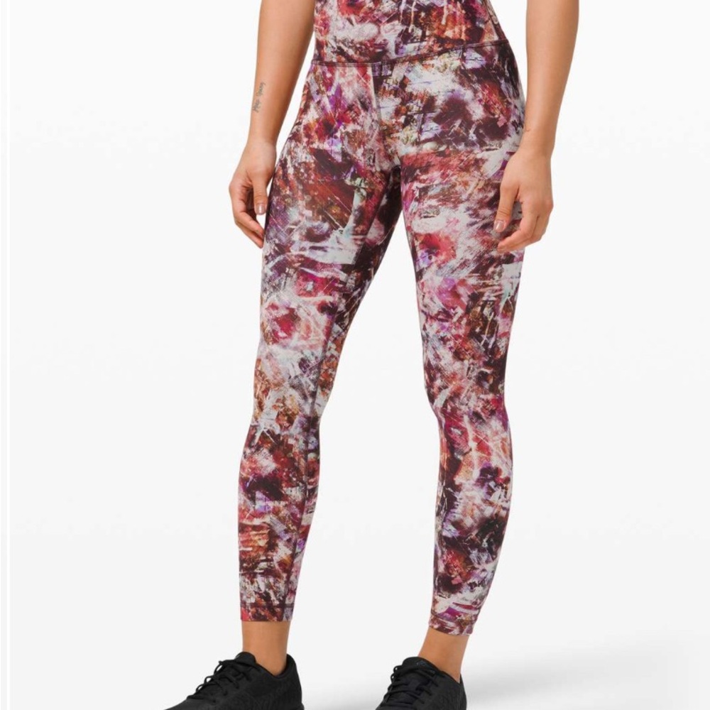LULULEMON Wunder Train High Rise Leggings Women’s 4 Athletic Lux Urbantricity